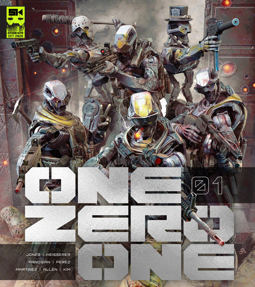 ONE ZERO ONE Season Pass — Main Covers (Issues 1 to 4)