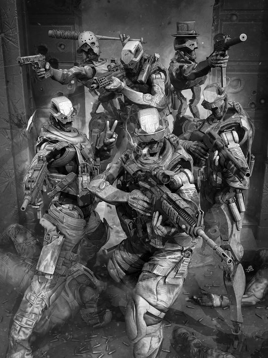 ONE ZERO ONE Exclusive Launch Art Print (18x24 in)